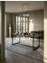 KADIMA DESIGN Esstisch Keramikglas, rechteckig, schwarz, 180x90x76cm