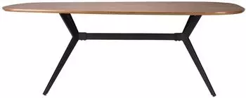 MAISON EN VOGUE Chase Esstisch rechteckig, Holz/Metall, beige, 180x90x75cm (2100180)