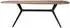 MAISON EN VOGUE Chase Esstisch rechteckig, Holz/Metall, beige, 180x90x75cm (2100180)