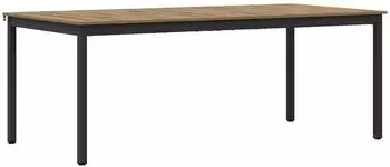 vidaXL Esstisch rechteckig Holzwerkstoff 200x100x75cm (3415389)