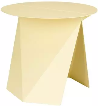 Zuiver Foldy Beistelltisch Stahl, gelb