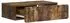 vidaXL Wandmontierter Beistelltisch Holzwerkstoff, geräucherte Eiche, 59x34,5x17cm (898320)