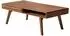 Tikamoon Niels Couchtisch Akazienholz massiv, 115x40x60cm