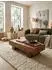 KADIMA DESIGN Couchtisch Sheesham Massivholz 120cm dunkelbraun