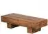 KADIMA DESIGN Couchtisch Sheesham Massivholz 120cm dunkelbraun