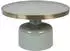 Zuiver Glam Couchtisch rund, Glas/Metall, grün/gold, Ø60x35cm