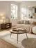 KADIMA DESIGN Couchtisch WL5.678 Sheesham Massivholz/Metall, rund, 75x39x75cm (WL5.678)