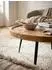 KADIMA DESIGN Couchtisch WL5.678 Sheesham Massivholz/Metall, rund, 75x39x75cm (WL5.678)