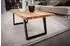 Finebuy Sofatisch Baumkante Akazie Massivholz 120x60cm (FB100791)