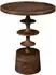 Dutchbone Cath Beistelltisch rund, Mangoholz, Walnuss-Finish (2300339)
