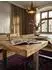 KADIMA DESIGN Esstisch Mango Massivholz, Metallgestell, Industrial, 200x100x76cm
