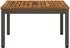 vidaXL Couchtisch Akazien-Massivholz 49x60,5x36cm, natur/kaffee