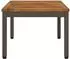 vidaXL Couchtisch Akazien-Massivholz 49x60,5x36cm, natur/kaffee