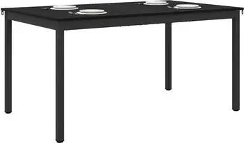vidaXL Esstisch 150x78x75cm Metall (150 x 78 x 75 cm)