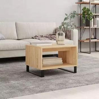 vidaXL Couchtisch Sonoma-Eiche 60x50x40cm Holzwerkstoff (829263)