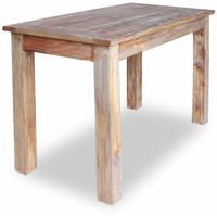vidaXL Esstisch Massives Mahagoniholz 120x60x77 cm