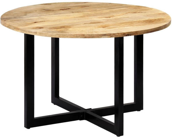vidaXL Dining Table in Solid Mango Wood 120 x 73 cm