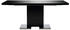 vidaXL Dining Table Expandable Glossy Black 180 x 90 x 76 cm