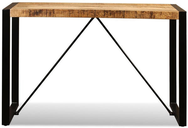 vidaXL Dining Table in Mango Wood 120 x 60 x 76 cm