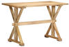 vidaXL Dining Table Mango Wood 140 x 70 x 76 cm