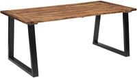 vidaXL Esstisch Massivholz Akazie 180 x 90 cm