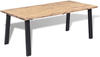 vidaXL Dining Table Acacia Wood 170 x 90 x 75 cm