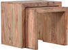 Gutmann Factory Satztisch »Inka«, aus massivem Sheesham Holz
