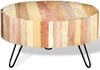 vidaXL Round Coffee Table in Reclaimed Wood