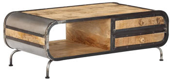 vidaXL Coffee Table Antique Style, Solid Mango Wood
