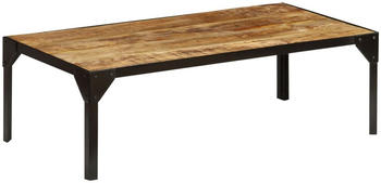 vidaXL Industrial Coffee Table in Mango Wood 110cm