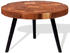 vidaXL Side Coffee Table in Acacia Wood 55-60x40cm