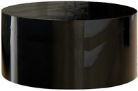 SalesFever Couchtisch "Design-Couchtisch Hochglanz wei&szlig;, &Oslash; 60 cm" Moderner
