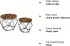Vasagle 2er Set (LET040B01) braun