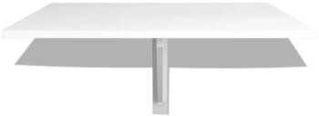 vidaXL Wandklapptisch 100x60cm (243054) wei&szlig;