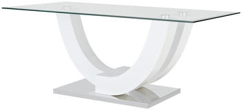Stella Trading Swing 60x48x120cm Hochglanz wei&szlig; (83-436-17)