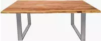 SIT Esstisch "Tops&Tables" mit Tischplatte aus Akazie mit Baumkante wie gewachsen