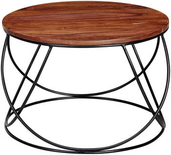 Wohnling Couchtisch 60x60x40cm braun