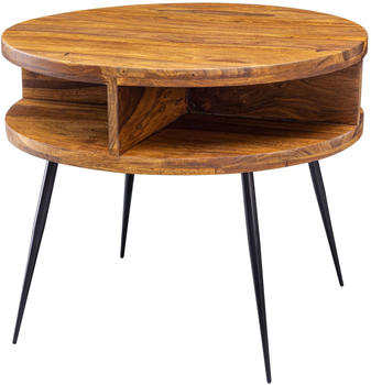Wohnling Couchtisch Sheesham Massivholz 60cm (WL5.962)