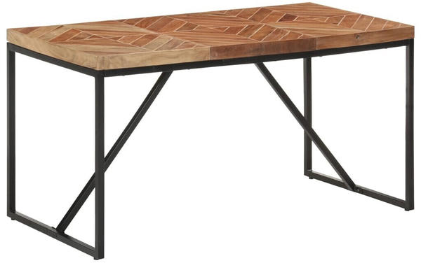 vidaXL Dining Table Solid Acacia and Mango Wood