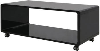 vidaXL Couchtisch Hochglanz Schwarz (244024)