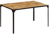 vidaXL Table in Mango Wood 140x80x76cm