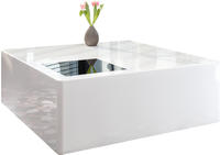 SalesFever Couchtisch "Couchtisch mit Stil" Schwarzglas Quadrat: Eleganlt