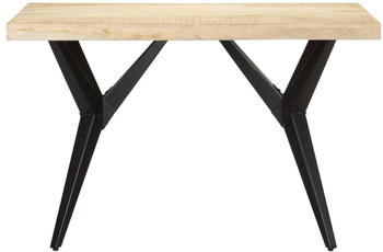 vidaXL Esstisch 120x60x76 cm Massivholz Mango (323560)