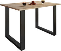 Premium Holz Esstisch K&uuml;chentisch Xona U 80x50