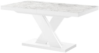 designimpex HEN-111 160/256x89cm marmor