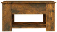 vidaXL Couchtisch R&auml;uchereiche 79x49x41 cm Holzwerkstoff