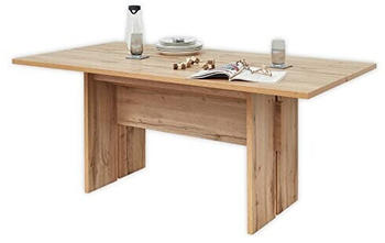 Livetastic Esstisch, Eiche, Eiche Wotan, Holzwerkstoff, rechteckig, Wange, 90x76 cm