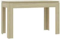 vidaXL Esstisch Sonoma-Eiche 120x60x76 cm Holzwerkstoff