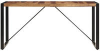 vidaXL Esstisch 140 x 70 x 75 cm Massivholz Akazie