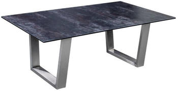 Novel Wohnzimmertische 120x42x70cm schwarz